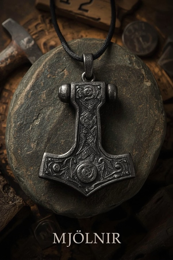Amulett in Form des Mjölnir – nordische Archäologie